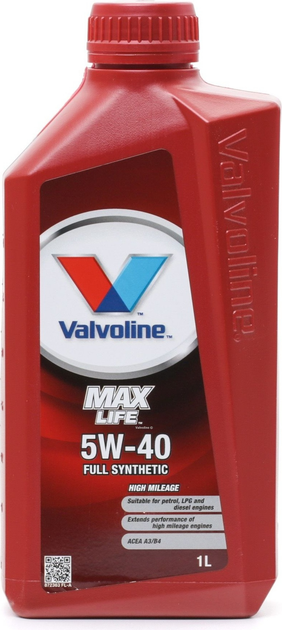 Olej silnikowy Valvoline Max Life 5W40 1 l (8710941180403) - obraz 1