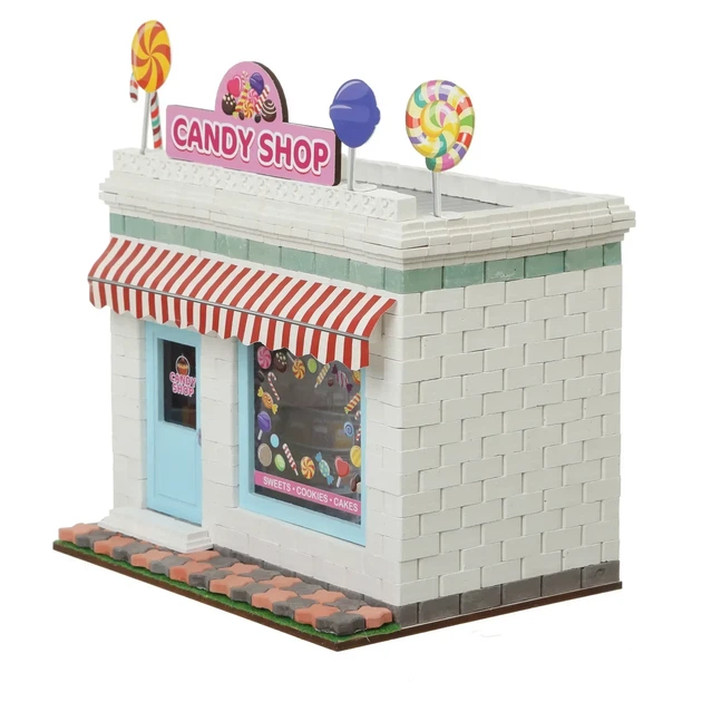 Керамічний конструктор з міні-цеглинок Candy shop. Крамниця солодощів - изображение 4