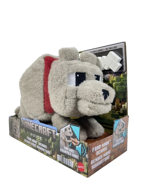 Мягкая интерактивная игрушка Волк Деннис из фильма Майнкрафт Mattel Minecraft Dennis The Wolf (JDW26) - Фото 3 Мягкая интерактивная игрушка Волк Деннис из фильма Майнкрафт Mattel Minecraft Dennis The Wolf (JDW26) - изображение 3