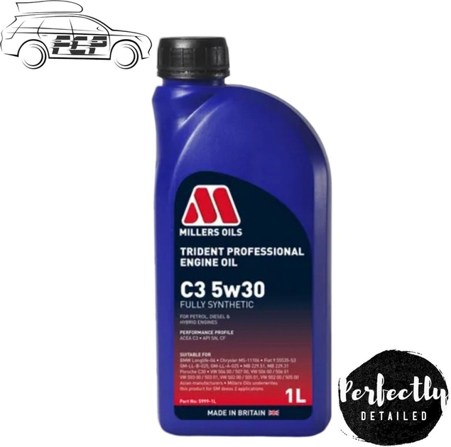 Olej silnikowy Millers Oils Trident Professional 5W30 1 l (5024081599913) - obraz 1