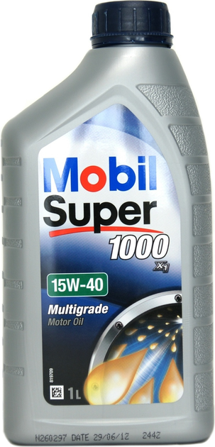 Olej silnikowy Mobil Super 1000 X1 15W40 1 l (5055107435168) - obraz 1