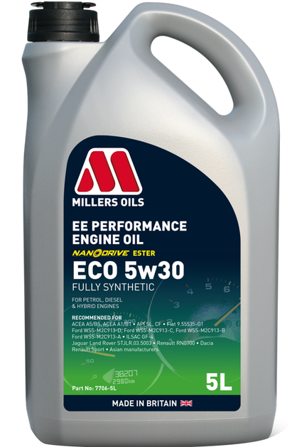 Olej silnikowy Millers Oils EE Performance 5W30 5 l (5024081770657) - obraz 2