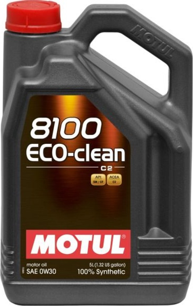 Olej silnikowy Motul 8100 Eco-clean 0W30 5 l (3374650238395) - obraz 1