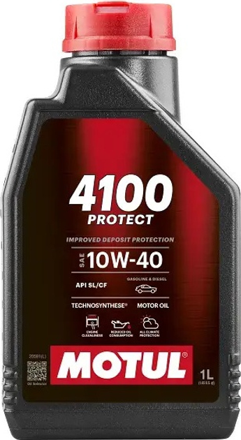 Olej silnikowy Motul 4100 Protect 10W40 1 l (3374650407753) - obraz 1