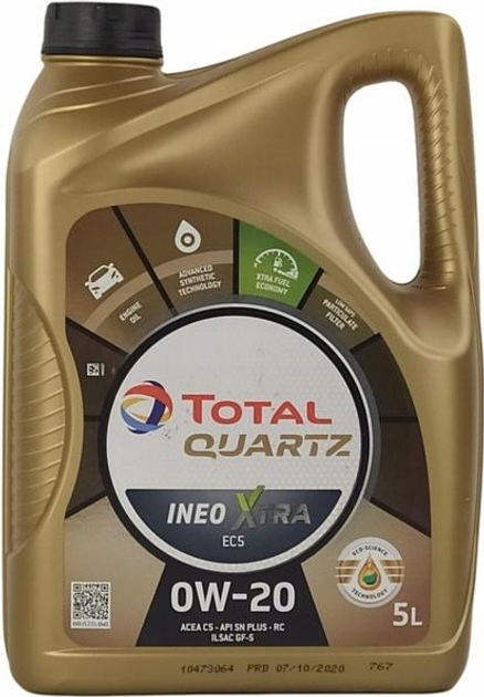 Olej silnikowy Total Ineo Xtra EC6 0W20 5 l (3425901136066) - obraz 1