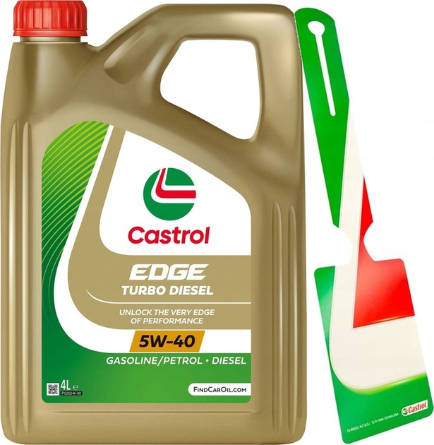 Olej silnikowy Castrol EDGE Turbo Diesel 5W40 4 l (4008177077128) - obraz 1