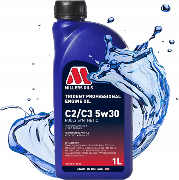 Моторне масло Millers Oils Trident Professional 5W30 1 л (5024081812319) - зображення 2