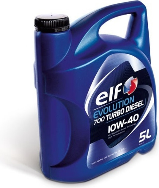 Моторне масло Elf Evolution 700 Turbo Diesel 10W40 5 л (3267025011160) - зображення 2