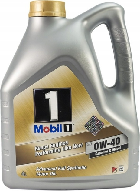 Olej silnikowy Mobil 1 FS 0W40 FS 4 l (5055107436028) - obraz 1