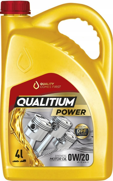 Olej silnikowy Qualitium Power 0W20 4 l (5906749637307) - obraz 1