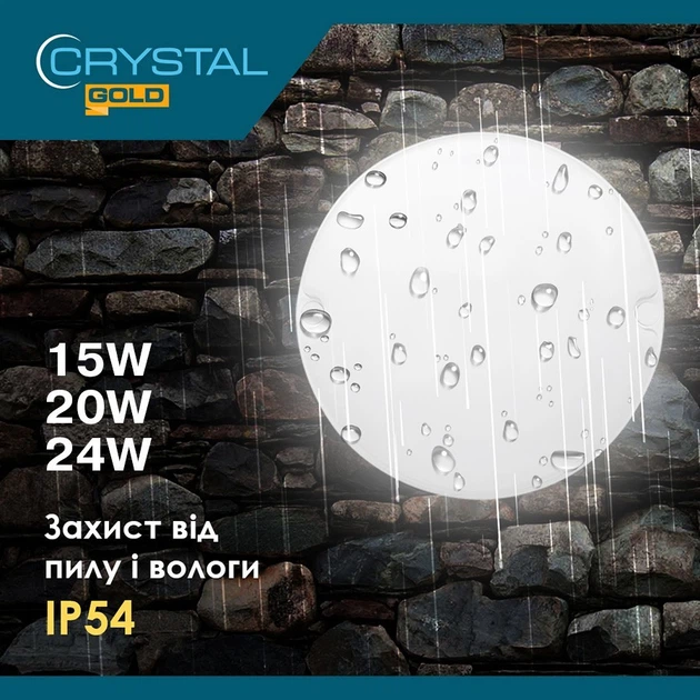 Світильник Світлодіодний Сrystal Koral 20Вт 6500K Накладний (DNL-031) - зображення 3