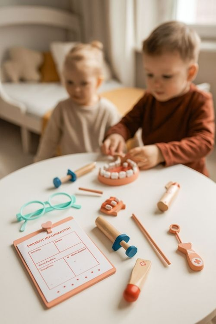 Zestaw małego lekarza EcoToys Torba medyczna 28 elementów HM328233 (5905817007295) - obraz 8