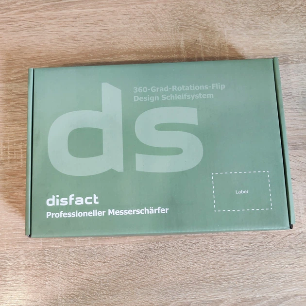 Професійний верстат для заточування ножів Disfact DS-9 Professional з алмазним камінням, поворот на 360 градусів - изображение 4