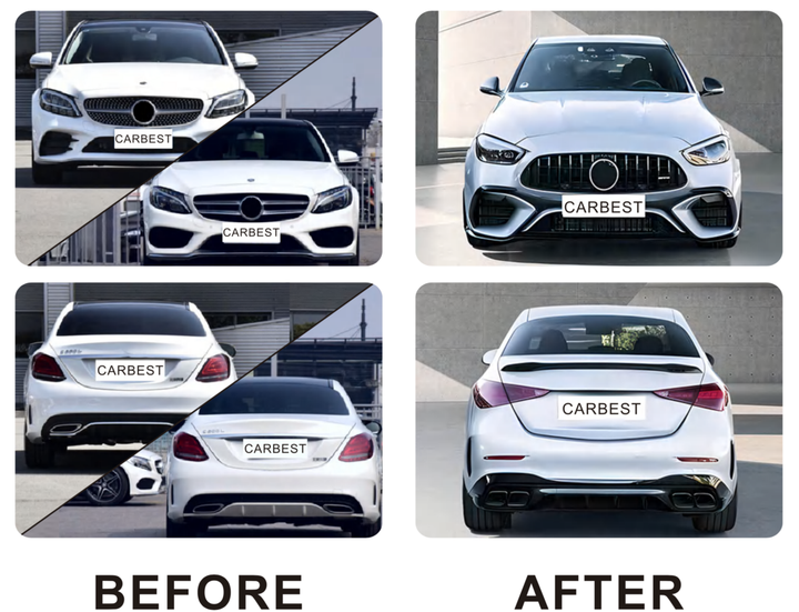 Комплект рестайлінгу в W206 AMG для Mercedes C-сlass W205 2014-2021рр - зображення 2