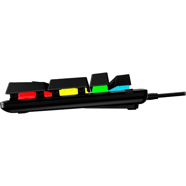 Клавіатура HyperX Alloy Origins Red RGB PBT Black (639N3AA) - Фото 4 Клавіатура HyperX Alloy Origins Red RGB PBT Black (639N3AA) - зображення 4