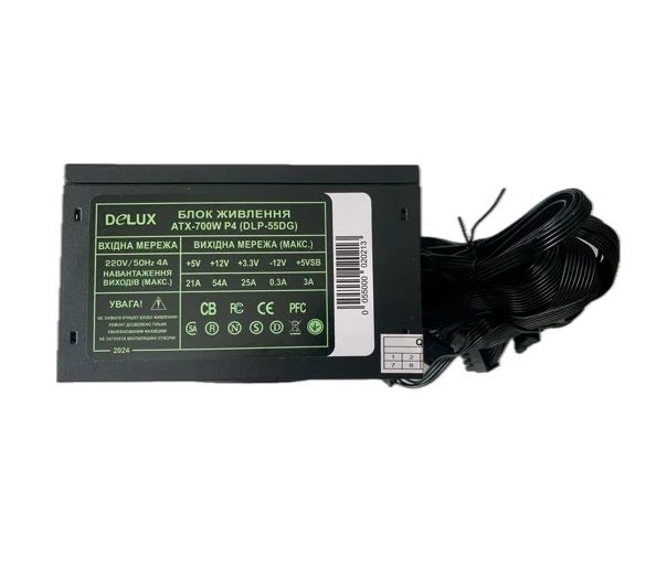 Блок питания Delux 550W (DLP-55DG) - Фото 3 Блок питания Delux 550W (DLP-55DG) - изображение 3