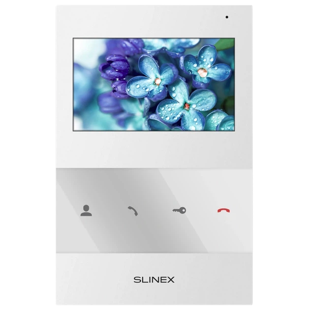 Відеодомофон Slinex SQ-04 4" дюймів, white - Фото 1 Відеодомофон Slinex SQ-04 4" дюймів, white - зображення 1