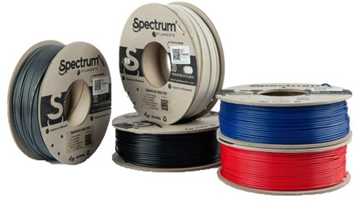 Filament do drukarek 3D Filament Spectrum 5PACK ASA 275 1.75mm 1250 g Multicolored (5903175655455) - obraz 2