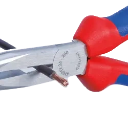 Плоские круглогубцы KNIPEX 26 16 200 200 мм - Фото 2 Плоские круглогубцы KNIPEX 26 16 200 200 мм - изображение 2