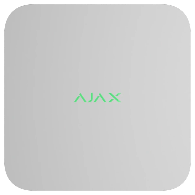 Відеореєстратор Ajax NVR DC (8ch) white - Фото 1 Відеореєстратор Ajax NVR DC (8ch) white - изображение 1