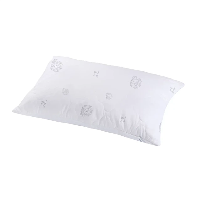 Подушка 50×70 антиалергенна Nature Cotton ТЕП для сну, бавовняне волокно, мікрофібра Membrana - Фото 3 Подушка 50×70 антиалергенна Nature Cotton ТЕП для сну, бавовняне волокно, мікрофібра Membrana - зображення 3