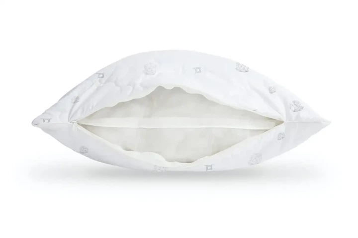 Подушка 50×70 антиалергенна Nature Cotton ТЕП для сну, бавовняне волокно, мікрофібра Membrana - Фото 4 Подушка 50×70 антиалергенна Nature Cotton ТЕП для сну, бавовняне волокно, мікрофібра Membrana - зображення 4