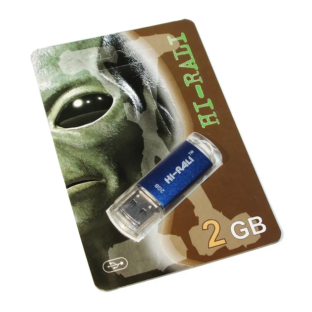 Флешка Hi-Rali 2GB Rocket синій - Фото 2 Флешка Hi-Rali 2GB Rocket синій - изображение 2