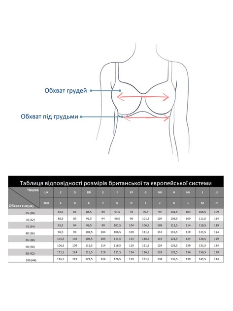 Бюстгальтер Fantasie Reflect 101801NAY з бічною підтримкою комфортний на великі груди 90G Синій (193773561837 ) - изображение 2