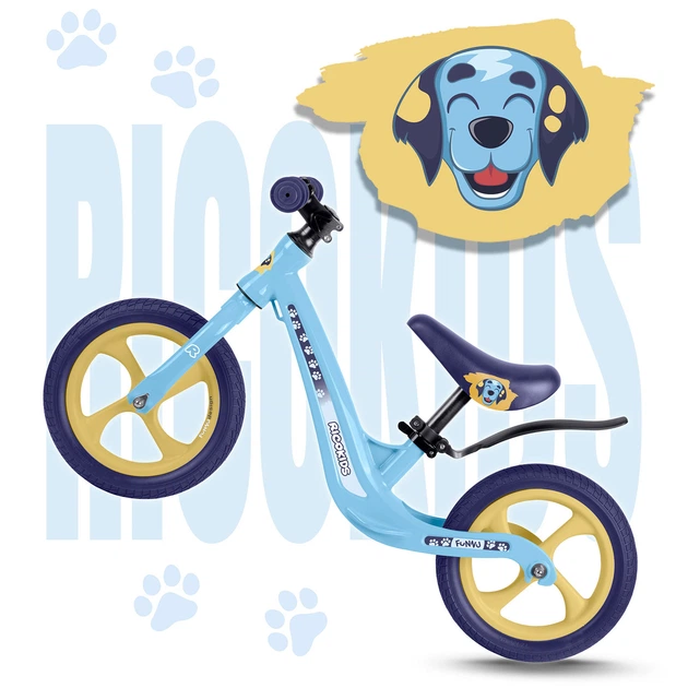 Біговел Ricokids FUNNU 12" блакитно-фіолетовий - Фото 13 Біговел Ricokids FUNNU 12" блакитно-фіолетовий - изображение 13