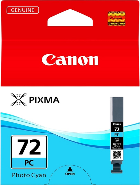 Tusz Canon PGI-72 Photo Cyan 14 ml (6407B001) - obraz 1