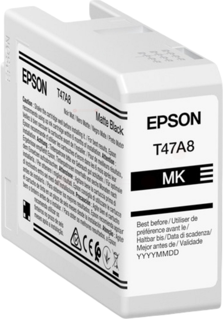 Картридж Epson T47A8 Matte Black 50 мл (C13T47A80N) - зображення 1