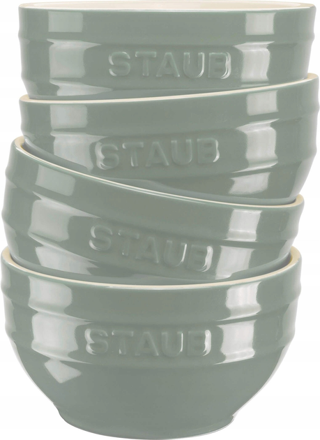 Zestaw misek Staub Serving Eukaliptusowych 14 cm 4 szt (3272340058752) - obraz 1