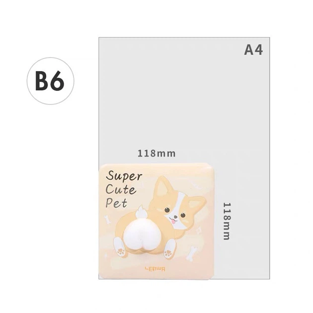 Антистресс Блокнот Сквиши Корги Super Cute Pet (01551) - Фото 3 Антистресс Блокнот Сквиши Корги Super Cute Pet (01551) - изображение 3