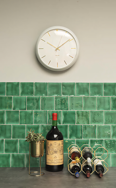 Підставка для вина Present Time Honeycomb на 6 пляшок металева золотиста (8714302668067) - зображення 4