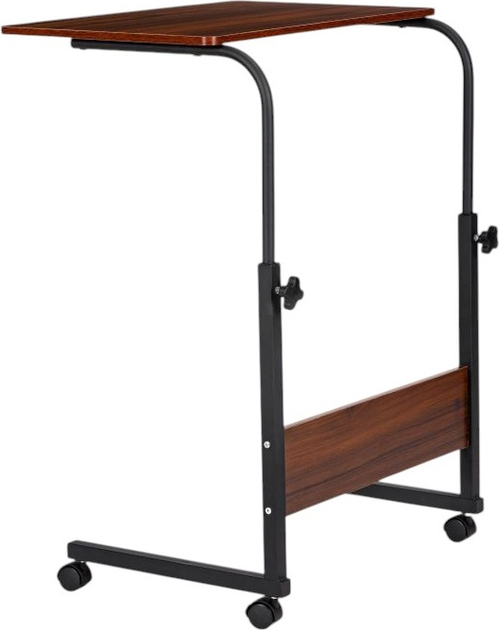 Stolik pod laptopa ModernHome by Multistore z kółkami Ciemny brąz ( PJJCT0135-60D) - obraz 2
