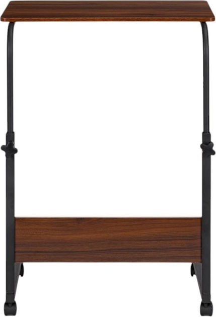 Stolik pod laptopa ModernHome by Multistore z kółkami Ciemny brąz ( PJJCT0135-60D) - obraz 3