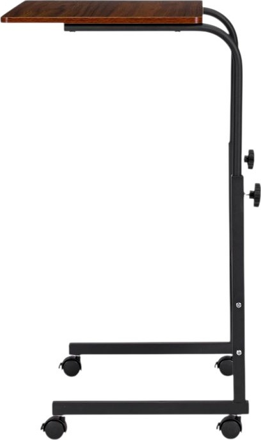Stolik pod laptopa ModernHome by Multistore z kółkami Ciemny brąz ( PJJCT0135-60D) - obraz 4
