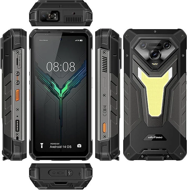 Ulefone Armor 34 Pro 5G 16/512GB Black Night Vision + Проектор +