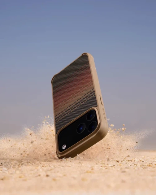 Etui plecki Pitaka Aramid ProGuard Case do Apple iPhone 17 Pro Max Sunset (KI1702MGPM) - obraz 6