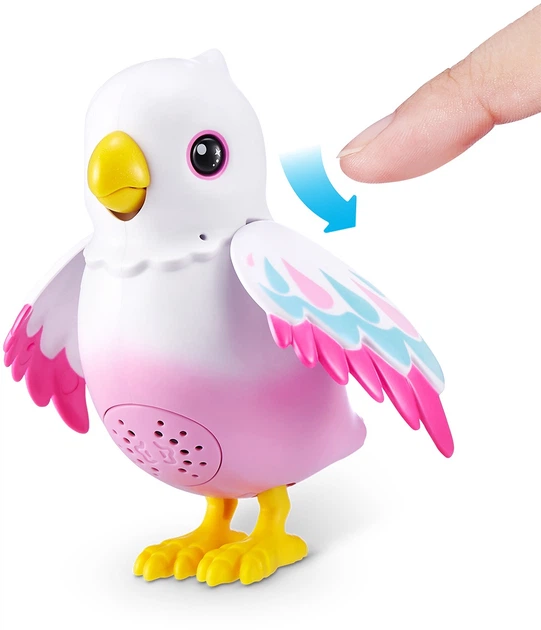 Interaktywny zestaw do zabawy Pets Alive Magiczny ptaszek Polly (9561) - obraz 9