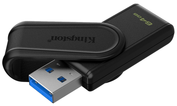Flash Drive Kingston DTXS 64GB USB 3.2 Gen 1 DataTraveler Exodia S - изображение 2