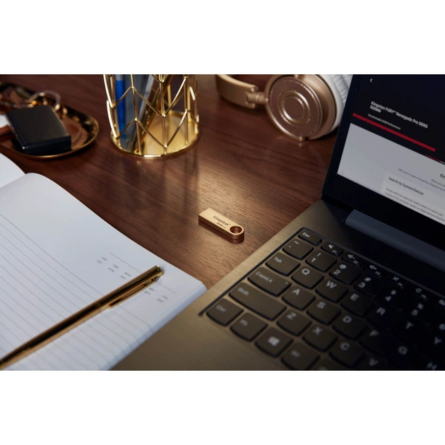 USB флеш накопичувач Kingston 512GB DataTraveler SE9 G3 Gold USB 3.2 (DTSE9G3/512GB) - зображення 7