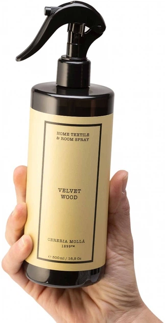 Spray zapachowy Cereria Molla Premium Velvet Wood 500 ml (8424405010242) - obraz 4