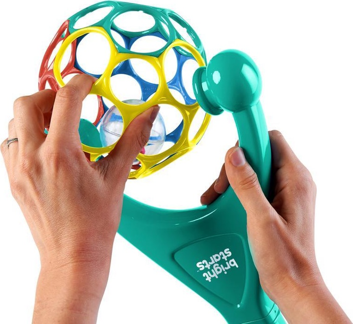 Pchacz z piłką Oball 2 w 1 z gryzakiem i grzechotką 11785-6 (74451117853) - obraz 3
