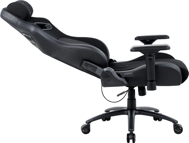Геймерское кресло GT Racer X-7341 Fabric Black - Фото 5 Геймерское кресло GT Racer X-7341 Fabric Black - изображение 5