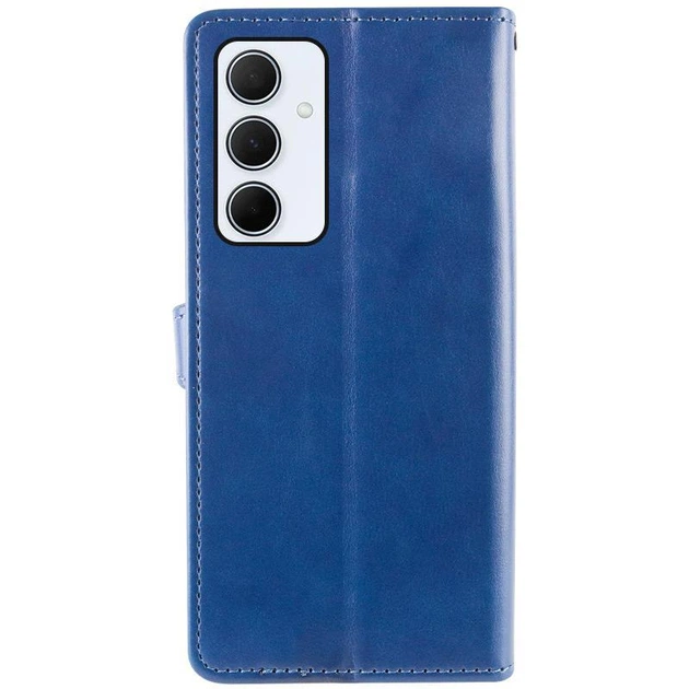 Шкіряний чохол-книжка GETMAN Gallant (PU) для Samsung Galaxy A57 5G Blue - Фото 2 Шкіряний чохол-книжка GETMAN Gallant (PU) для Samsung Galaxy A57 5G Blue - зображення 2