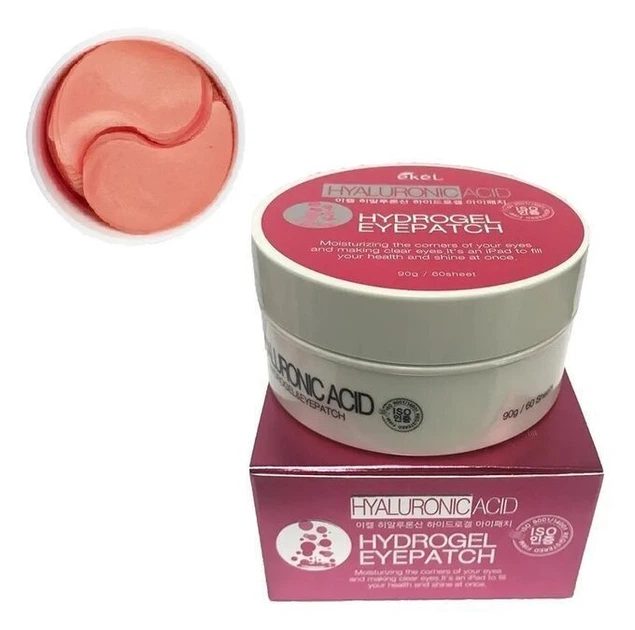 Гидрогелевые патчи Ekel Hydrogel Eye Patch Hyaluronic Acid с гиалуроновой кислотой - изображение 2
