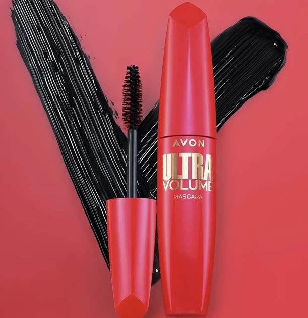 Туш для вій Avon «УльтраОб'єм» Ультрачорна - Фото 1 Туш для вій Avon «УльтраОб'єм» Ультрачорна - изображение 1