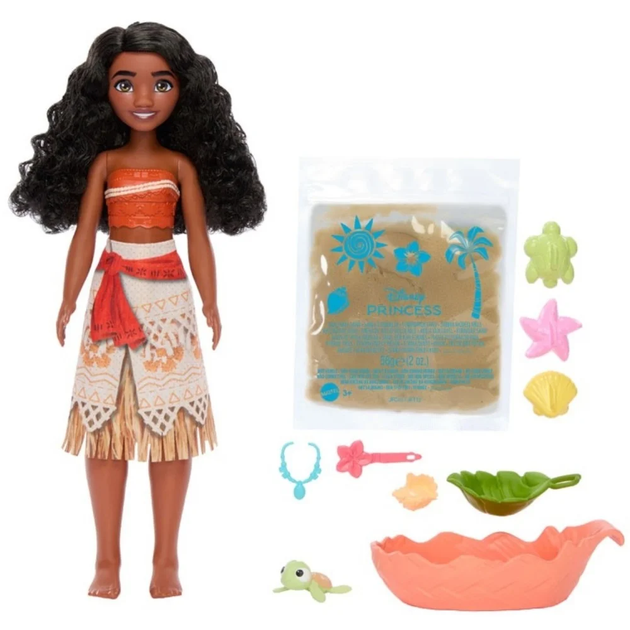Іграшковий набір Mattel Disney Princess лялька Вайана, аксесуари (8005125179176) - зображення 1