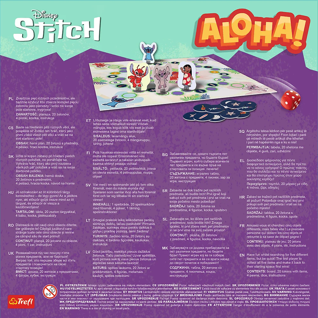 Gra planszowa Trefl rodzinna Lilo i Stitch, Aloha! (5900511026573) - obraz 5